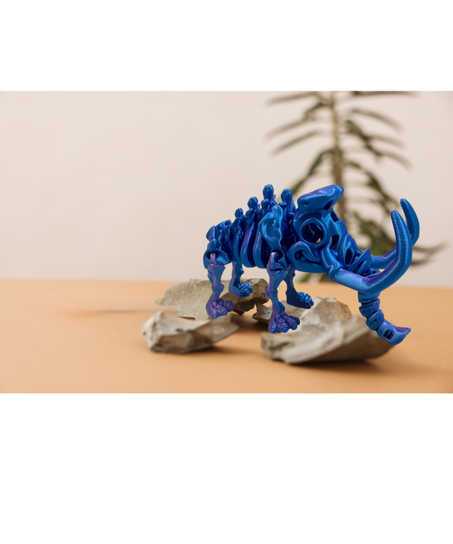 Mamut Articulado Impreso en 3D | 18 Articulaciones | Toyverse 3D