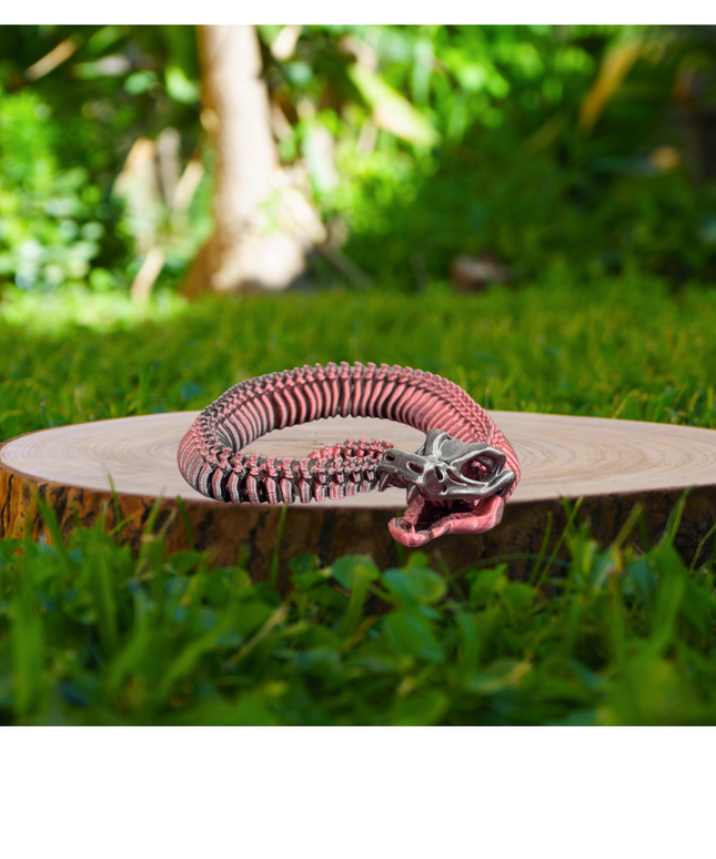Serpiente Articulada Impresa en 3D | 38 Articulaciones | Toyverse 3D