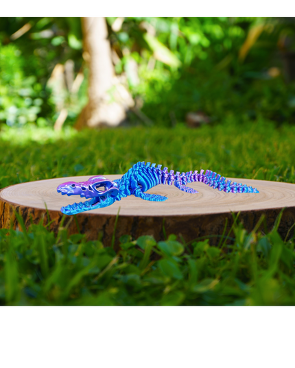Mosasaurio Articulado Impreso en 3D | 33 Articulaciones | Toyverse 3D