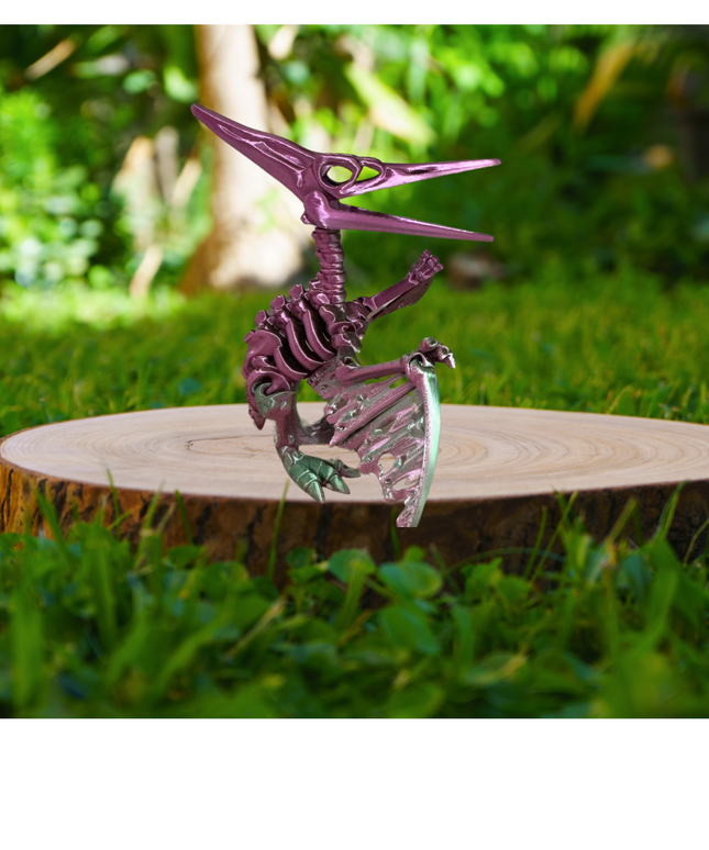 Pteranodon Articulado Impreso en 3D | 15 Articulaciones | Toyverse 3D