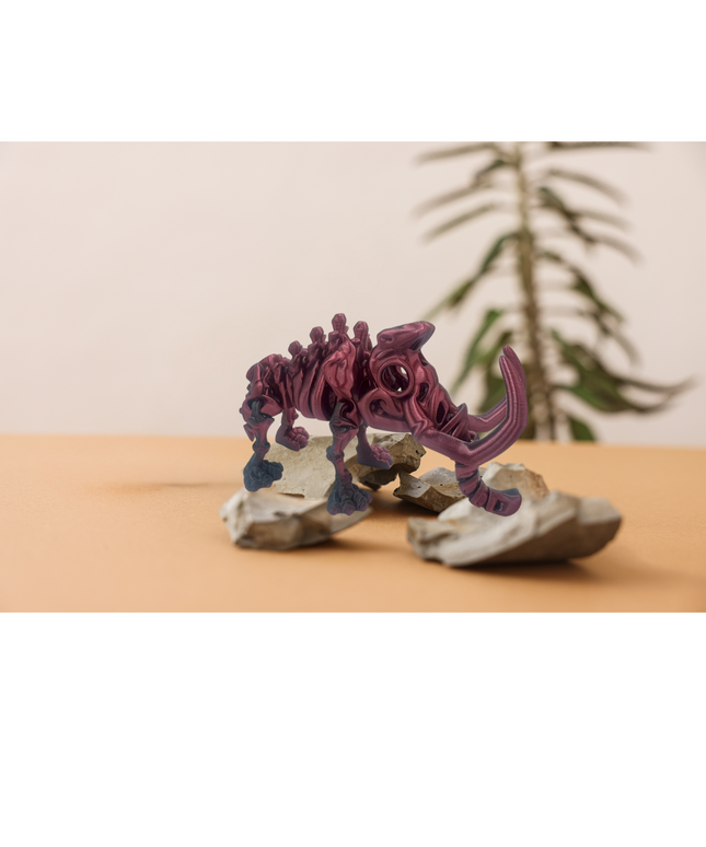 Mamut Articulado Impreso en 3D | 18 Articulaciones | Toyverse 3D