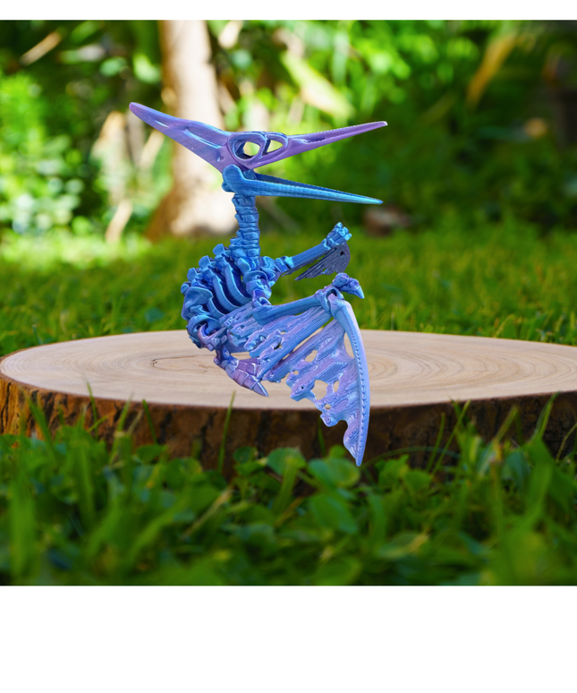Pteranodon Articulado Impreso en 3D | 15 Articulaciones | Toyverse 3D