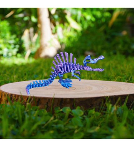 Espinosaurio Articulado Impreso en 3D | 29 Articulaciones | Toyverse 3D