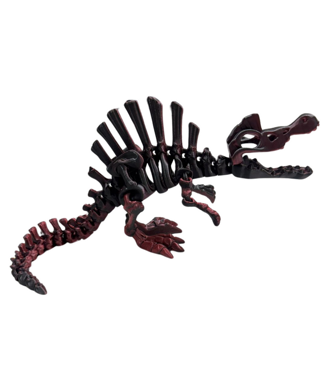 Espinosaurio Articulado Impreso en 3D | 29 Articulaciones | Toyverse 3D