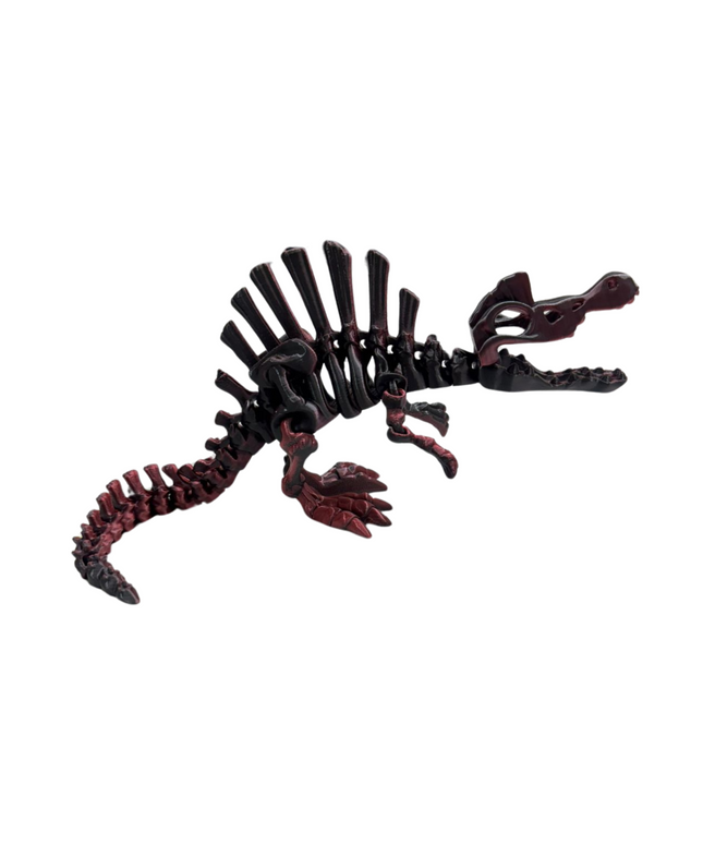Espinosaurio Articulado Impreso en 3D | 29 Articulaciones | Toyverse 3D