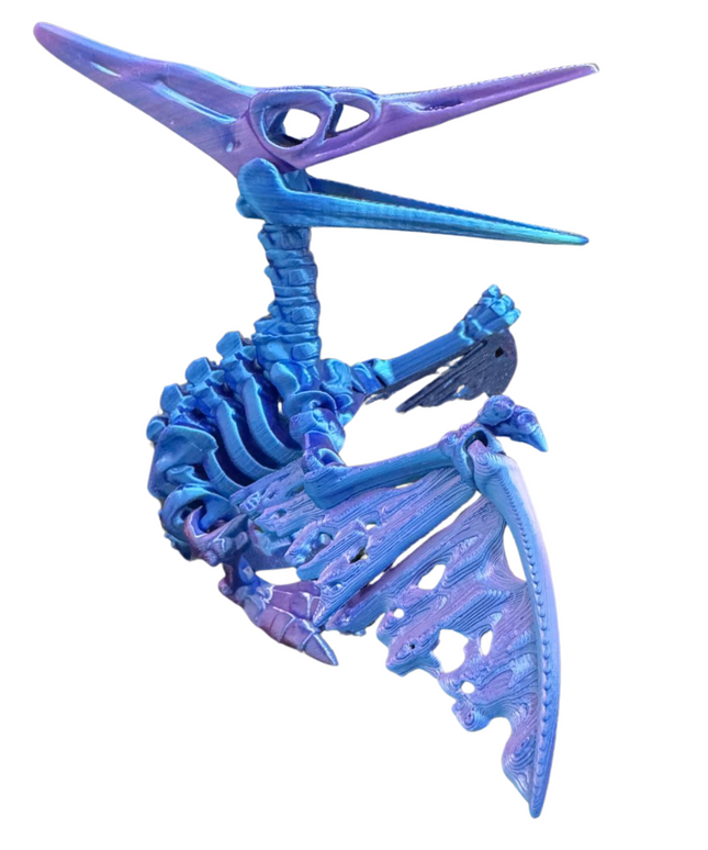 Pteranodon Articulado Impreso en 3D | 15 Articulaciones | Toyverse 3D