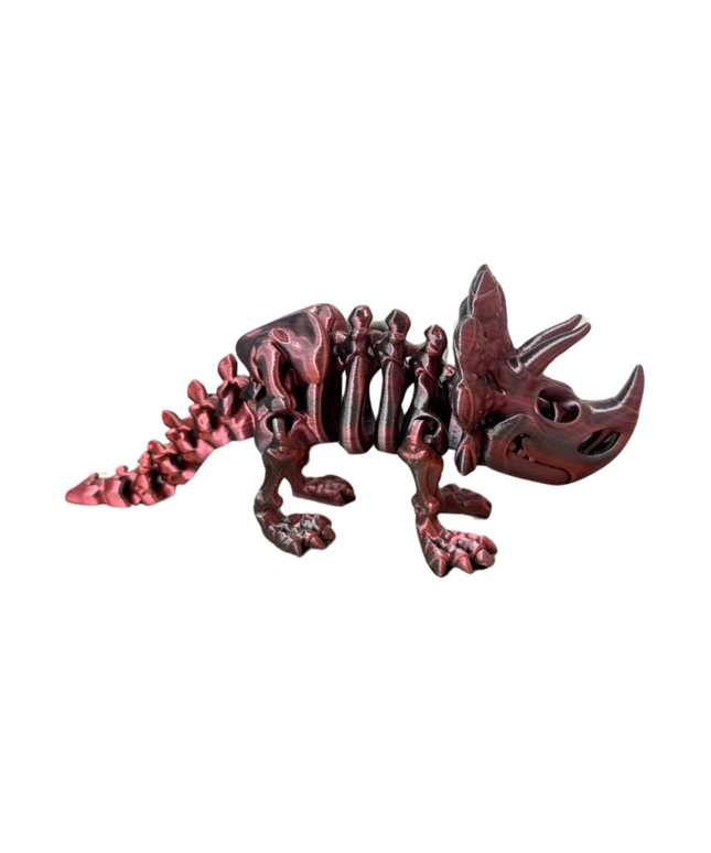 Triceratops Articulado Impreso en 3D | 12 Articulaciones | Toyverse 3D