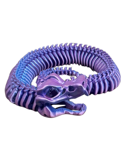 Serpiente Articulada Impresa en 3D | 38 Articulaciones | Toyverse 3D