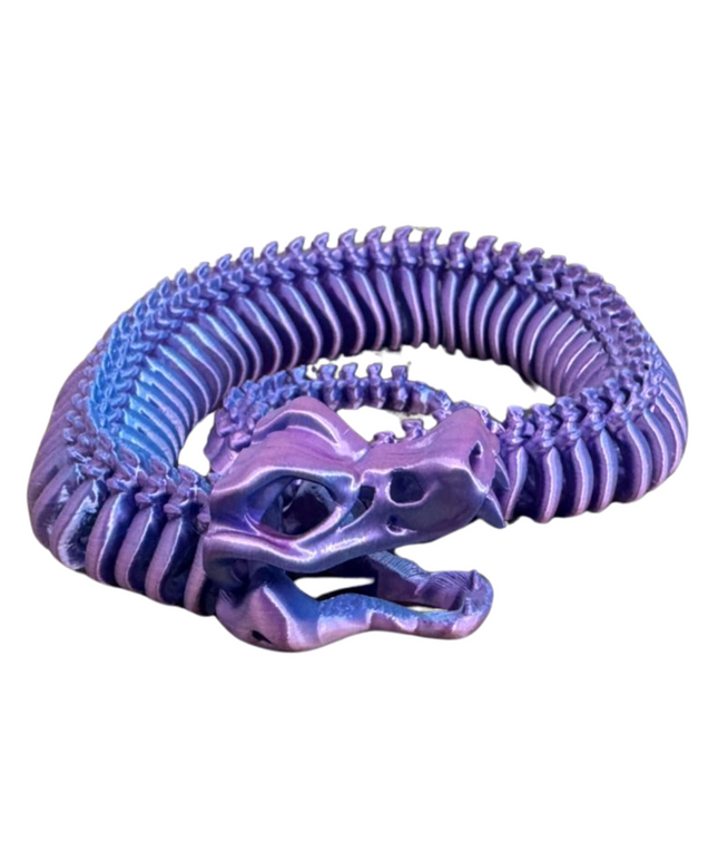 Serpiente Articulada Impresa en 3D | 38 Articulaciones | Toyverse 3D
