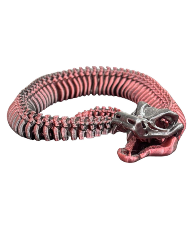 Serpiente Articulada Impresa en 3D | 38 Articulaciones | Toyverse 3D