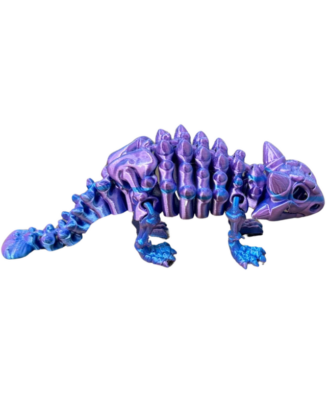 Anquilosaurio Articulado Impreso en 3D | 19 Articulaciones | Toyverse 3D