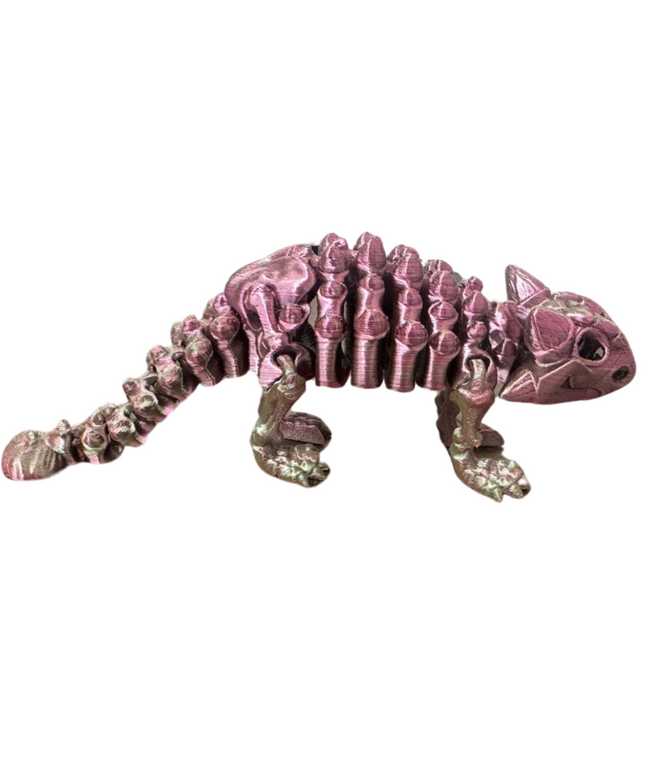 Anquilosaurio Articulado Impreso en 3D | 19 Articulaciones | Toyverse 3D