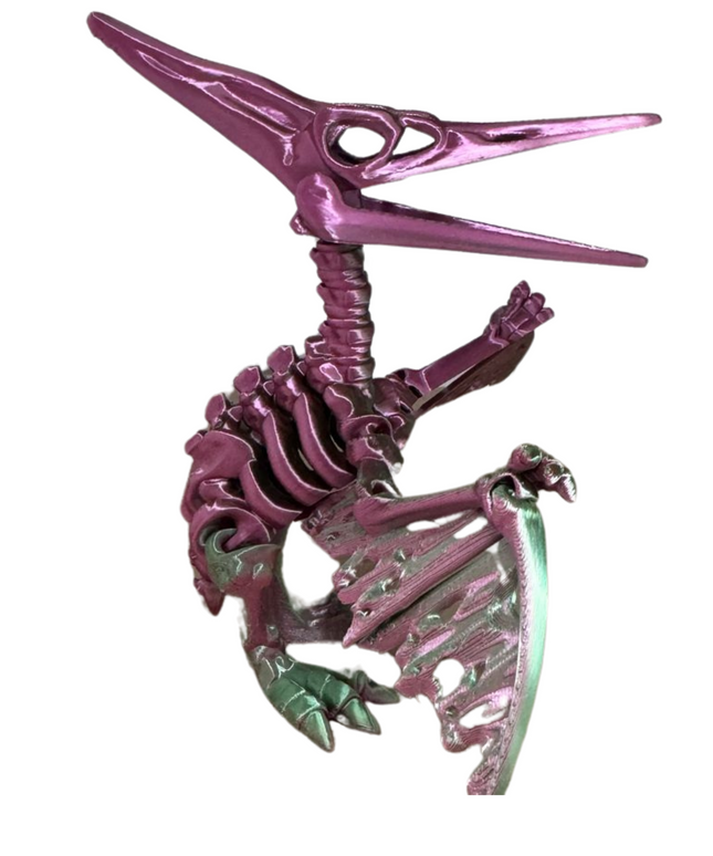 Pteranodon Articulado Impreso en 3D | 15 Articulaciones | Toyverse 3D