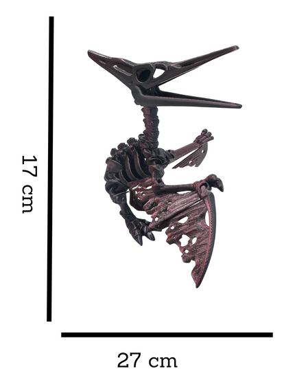 Pteranodon Articulado Impreso en 3D | 15 Articulaciones | Toyverse 3D