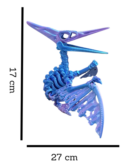 Pteranodon Articulado Impreso en 3D | 15 Articulaciones | Toyverse 3D