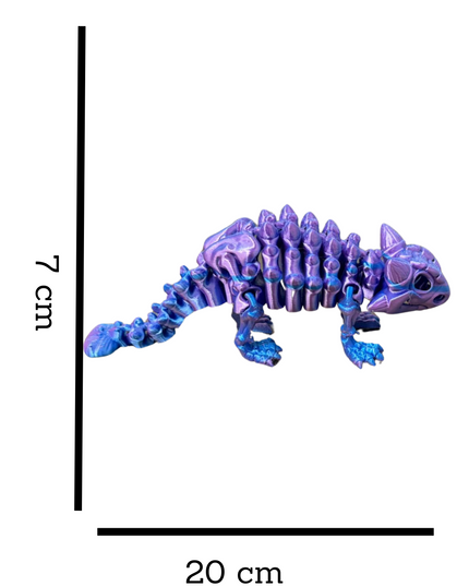 Anquilosaurio Articulado Impreso en 3D | 19 Articulaciones | Toyverse 3D