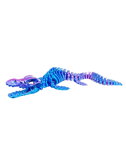 Mosasaurio Articulado Impreso en 3D | 33 Articulaciones | Toyverse 3D