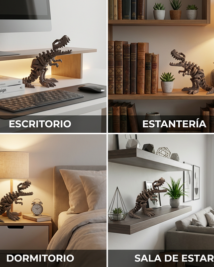T-Rex Grande Articulado Impreso en 3D | 30cm | ToyVerse3D