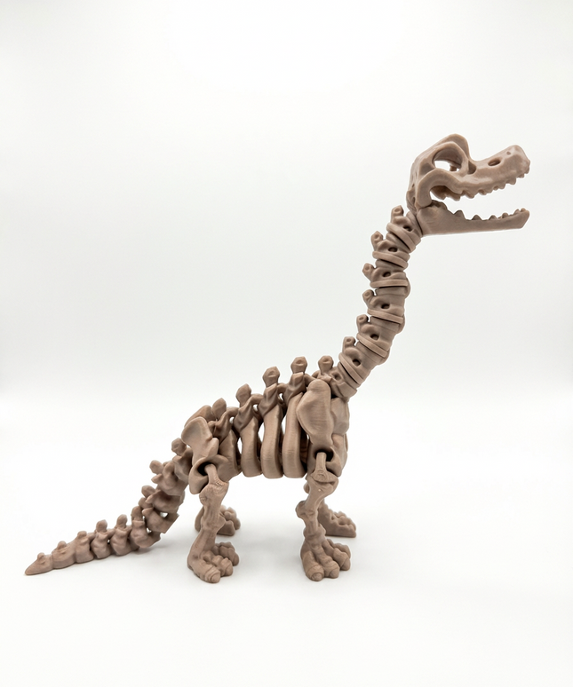 Brachiosaurio Articulado Impreso en 3D | ToyVerse3D