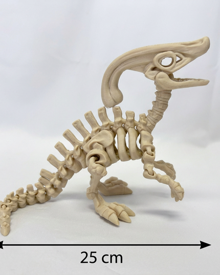 Parasaurolophus Articulado Impreso en 3D | 23 Articulaciones | Toyverse 3D
