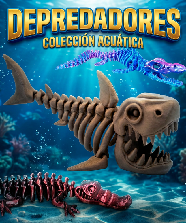 Pack Jurásico | 3 Dinosaurios Articulados 3D | ToyVerse3D