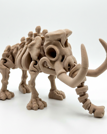 Mamut Articulado Impreso en 3D | 18 Articulaciones | Toyverse 3D