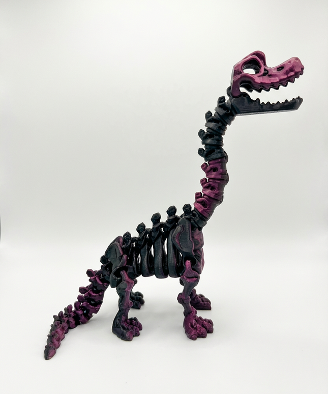 Brachiosaurio Articulado Impreso en 3D | ToyVerse3D