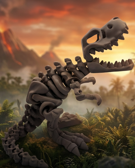 T-Rex Grande Articulado Impreso en 3D | 30cm | ToyVerse3D