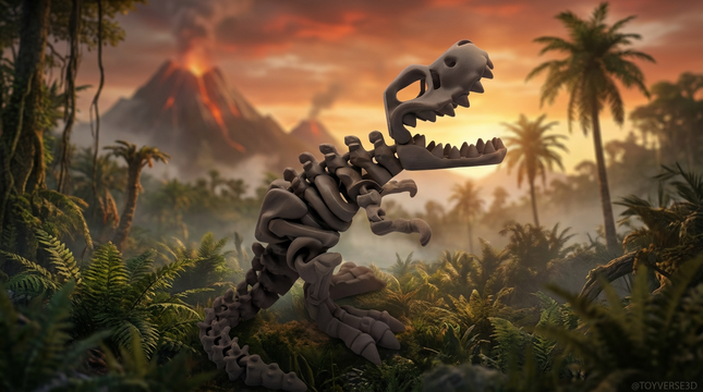 T-Rex Grande Articulado Impreso en 3D | 30cm | ToyVerse3D