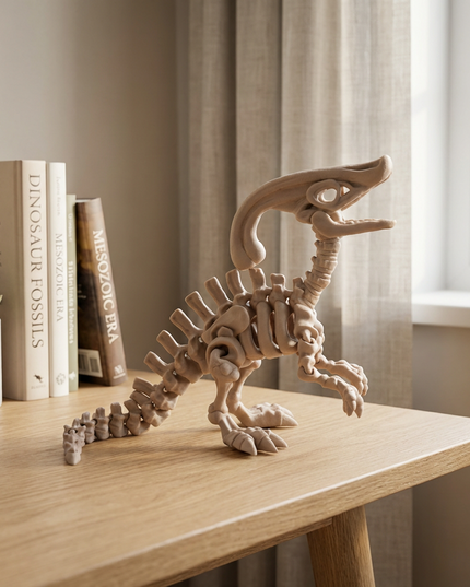 Parasaurolophus Articulado Impreso en 3D | 23 Articulaciones | Toyverse 3D