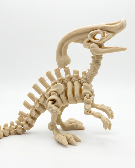 Parasaurolophus Articulado Impreso en 3D | 23 Articulaciones | Toyverse 3D