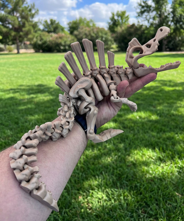 Espinosaurio Grande Articulado Impreso en 3D | 30cm | ToyVerse3D